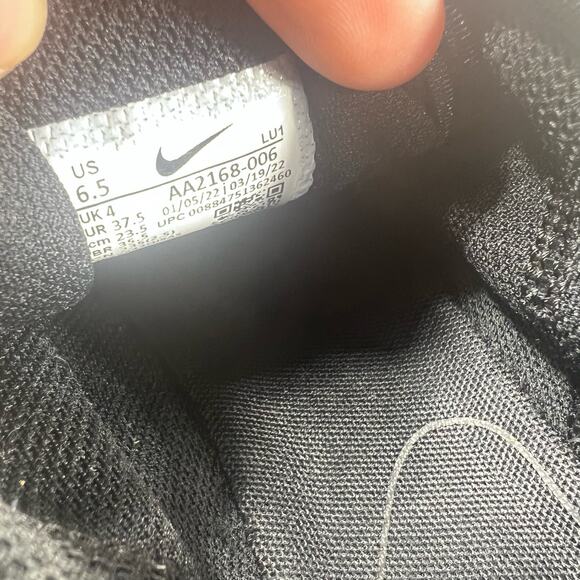 Women Nike Air Max Axis Athletic Shoes Black/Anthracite AA2168-006 Womens 6.5 - Picture 8 of 8